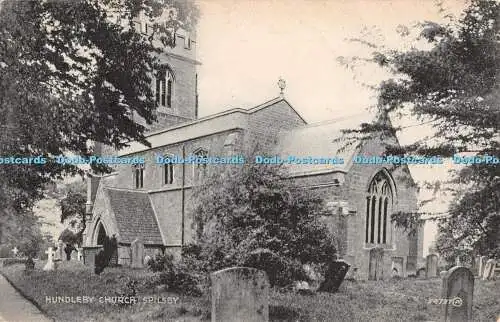 R363881 Hundleby Church Spilsby 54797 J V Valentines Bromotype Series