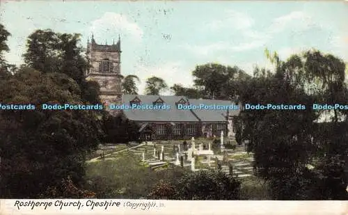 R368308 Cheshire Rostherne Church S Butler Bowdon Serie