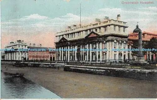R365207 Greenwich Krankenhaus Postkarte