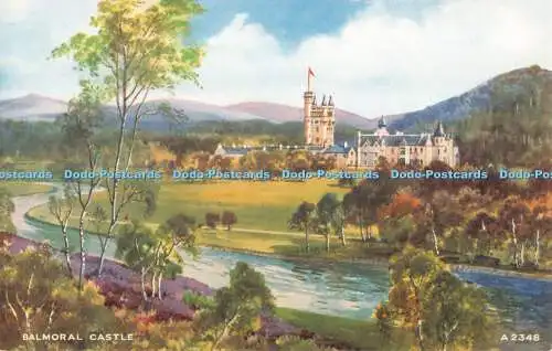 R363926 Balmoral Castle A 2348 Valentine and Sons