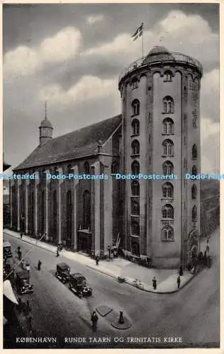 R368357 Kobenhavn Runde Taarn og Trinitatis Kirke Eneret J C O