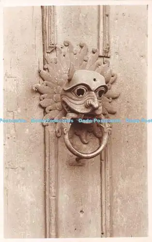 R362038 Türklopfer alte Fotopostkarte