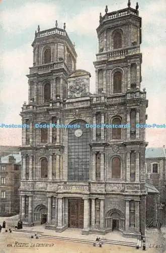 R368383 Rennes La Cathedrale L V et Cie Aqua Foto 1907