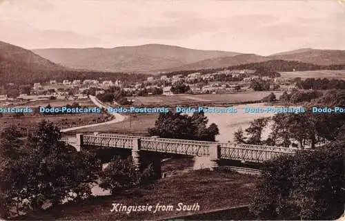 R363965 Kingussie from South Geo A Crerar Stationer V and S