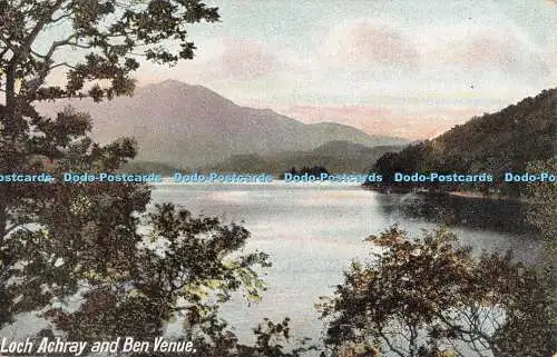 R365286 Loch Achray and Ben Venue J B W Series No 305 Commercial Series 1910