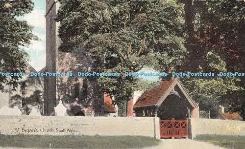 R365288 South Wales St Fagan Church christliche Romane, die dieses schöne S veröffentlichen