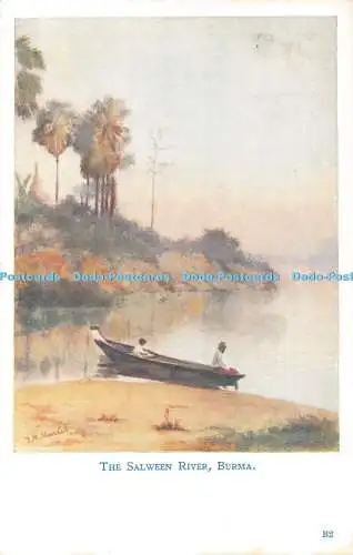 R366820 Burma The Salween River Sir Joseph Causton