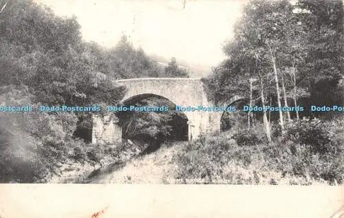 R365300 Holne Bridge R Dart Frith Serie Postkarte 1904