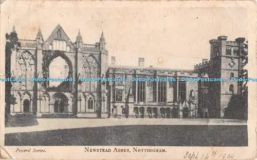 R365301 Nottingham Newstead Abbey Peveril Serie 1904