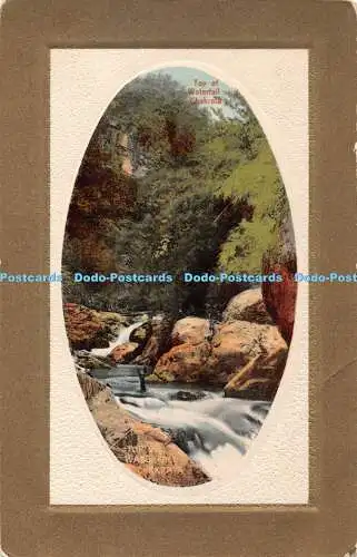 R366830 Indien Wasserfall Moorli Dhur Postkarte