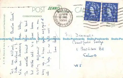 R365311 Buxton Serpentine Walks E T W Dennis 1956