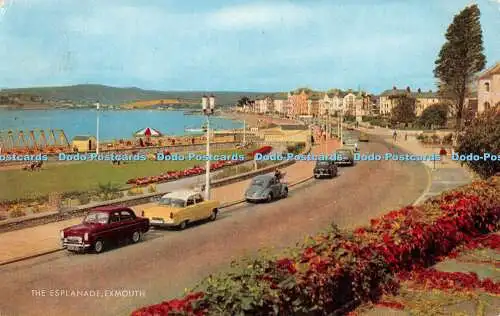 R365328 Exmouth The Esplanade J Salmon Cameracolour 1968