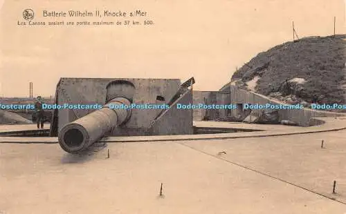 R364013 Batterie Wilhelm II Knockes M Edouard Nels Ernest Thill