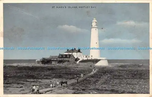 R365333 Whitley Bay St Mary Island E T W Dennis Photoblue 1962