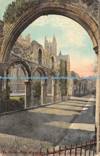 R368448 Canterbury Cathedral The Ruins of the Monastery J G Charlton 1919