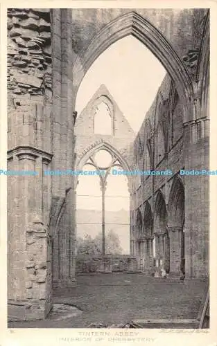 R362124 9 Tintern Abbey Interieur of Presbytery H M Office of Works Fotogravur