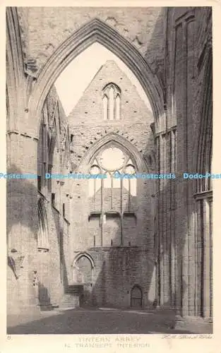 R362126 8 Tintern Abbey N Transept Interior H M Office of Works Photogravure by