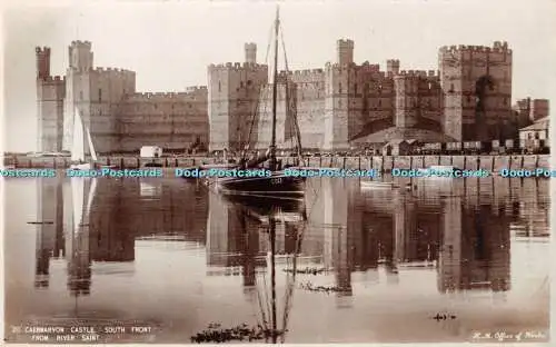 R365343 Caernarvon Castle South Front From River Saint H M Office of Works 1935