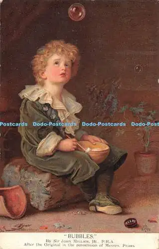 R368467 Bubbles By Sir John Millais Bt P R A After the Original in the Possessio