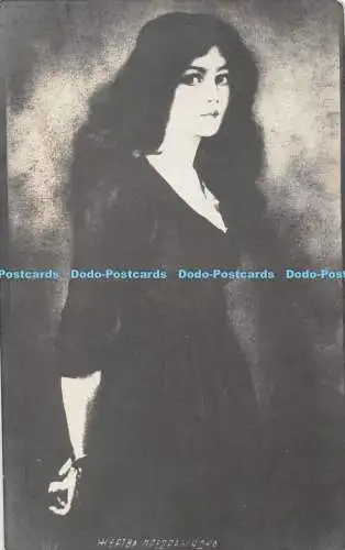 R362151 Frau Postkarte