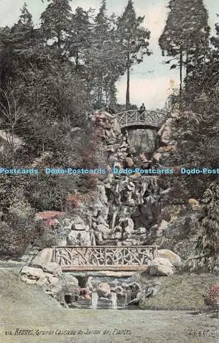 R366891 Rennes Grande Cascade du Jardin des Plantes L V und Cie Aqua Foto 1907