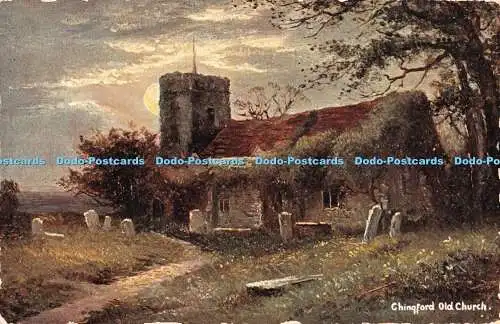 R365377 Chingford Old Church S Hildesheimer Views of Chingford Series No 5430