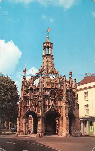 R366905 Chichester Market Cross Plastichrome by Colourpicture Noel Habgood F R P