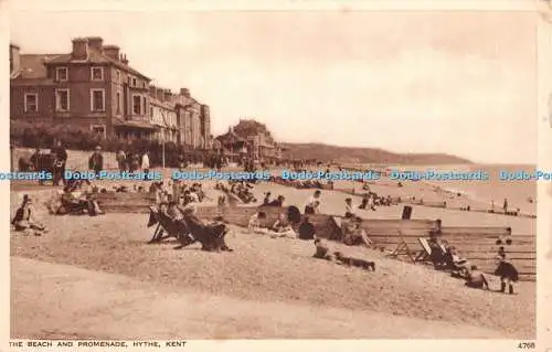 R365381 Kent The Beach and Promenade Hythe Norman S and E Fotografie