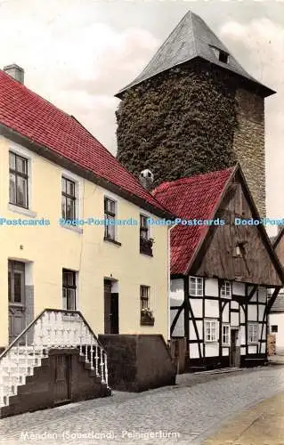 R366937 Peinigerturm Menden Sauerland Agfa Jahre Cramers 1962