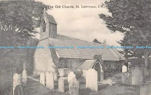 R365442 St Lawrence I W The Old Church The Swift Serie Nr 26