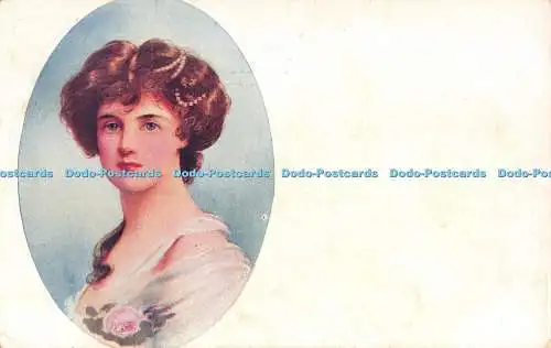 R370298 Frau Portrait Gemälde Postkarte 1906