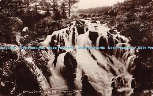 R365468 Bettws y Coed Swallow Falls E Z Brazier Belle Vue Arcade and Pavilion Va