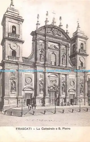 R368585 Frascati La Cattedrale o S Pietro