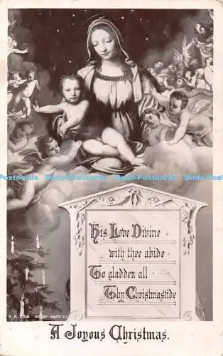 R368597 X S 233 Drehfoto A Joyous Christmas His Love Divine with you bleibe