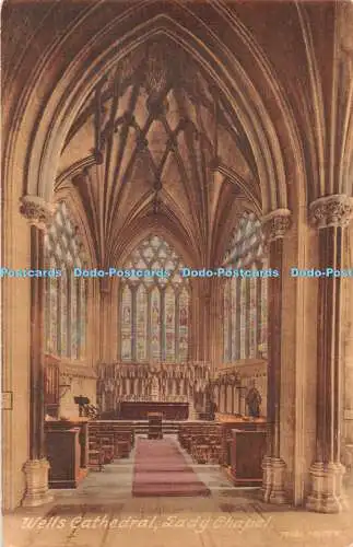 R368605 Wells Cathedral Lady Chapel Friths Serie 74001 T W Phillips