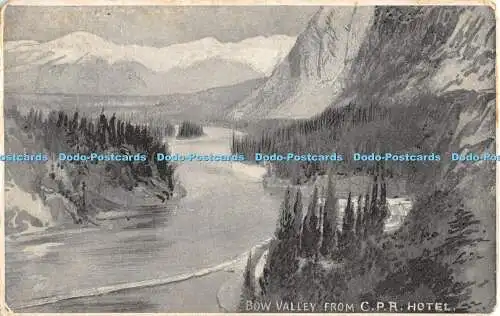 R370346 Bow Valley vom C P R Hotel