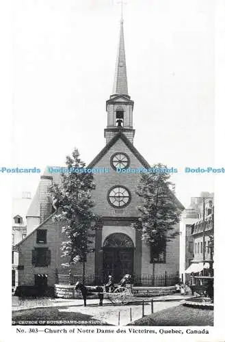 R367043 Kanada Quebec Kirche Notre Dame des Victoires Neuheit Mfg and Art Co