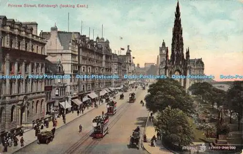 R370398 Princes Street Edinburgh Looking East Reliable Series W R and S Series 3