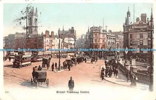 R365549 Bristol Tramway Centre Boots Nottingham 1905