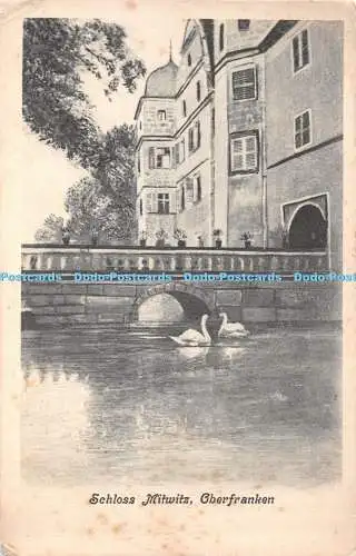 R367096 Oberfranken Schloss Mitwitz Postkarte