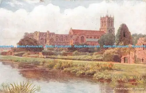 R365599 Christchurch Priory J Salmon A R Quinton 1945