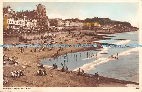 R365629 Hastings from the Pier S and E Norman Photogravure