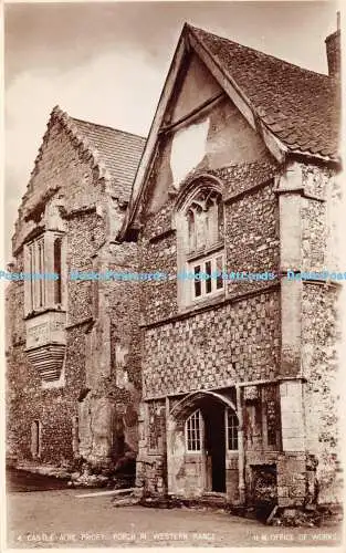 R367168 Castle Acre Priory Church in Western Rance H M Office of Works