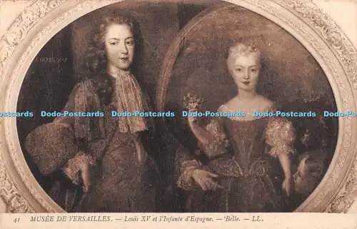 R370546 Musee de Versailles Louis XV et l Infante d Espagne LL 41