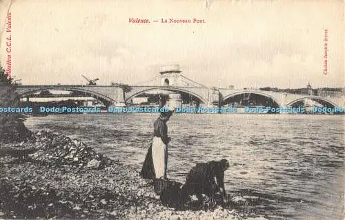 R368859 Valence Le Nouveau Pont Collection C C L Valence Klisches Jacquin freres