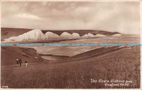 R370612 The Seven Sisters from Seaford Head J J Ireland 1925