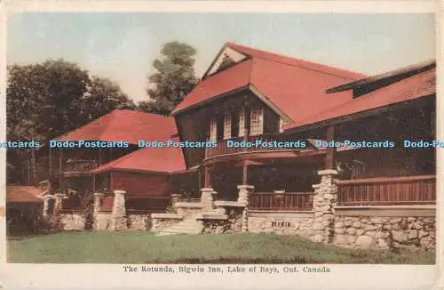 R365781 Kanada auf der Rotunde Bigwin Inn Lake of Bays Neuheit Mfg and Art Co Bi