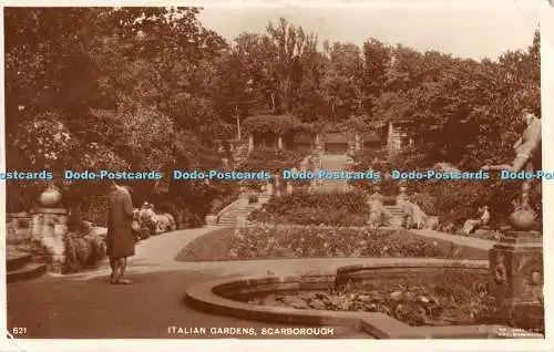 R368910 621 Italian Gardens Scarborough RP 1934