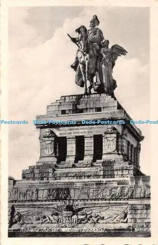 R367388 Denkmal Koblenz Kaiser Wilhelm Albert Nonn