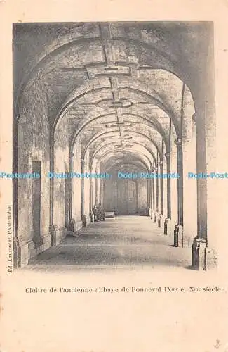 R367404 Cloitre de l ancienne abbaye de Bonneval IX me et X me siecle Laussedat